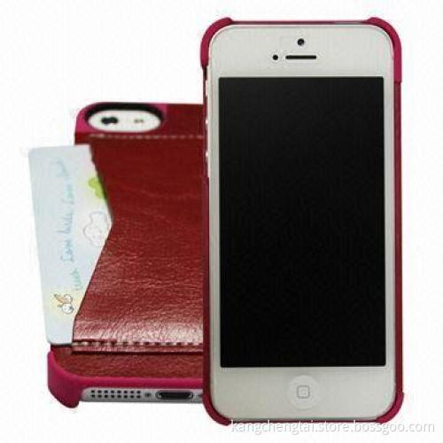 Luxurious PU Lagging Leather Case for iPhone 5